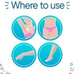 Bikini Saving Razor for Ladies Portable Shaving Kit with 3 Blades, Pink and Blue (Pack of 1).