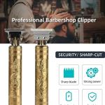 Vintage T9 Trimmer Men Beard Trimmer, Professional Hair Clipper, Adjustable Blade Clipper,