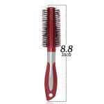 Hair Curling Roller Round Comb Brush (Pack Of 2).