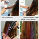 Hair Color Comb-Non Toxic Washable Hair Color Comb for Party Cosplay DIY (12Colors)