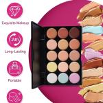15 Color Concealer Palette Concealer (Multicolor)