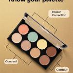 8-Shade High Coverage Concealer Palette 1 Pcs
