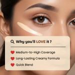 8-Shade High Coverage Concealer Palette (Pack of 1)..