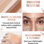 8-Shade High Coverage Concealer Palette 1 Pcs