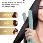 Mini Electronic Hair Crimper and Curler - Ceramic Design Styling Tool(Purple) 1 Piece