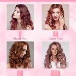 Hair Curlers, Hair Curling Roller, Volumizing Styling Rollers for Bouncy Curls (6 Piece).