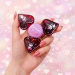 3 In 1 Cute Heart Shaped Spinner Lip Gloss Tint For Women/Girls ( 1 Piece). Mutlcolour