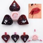 3 In 1 Cute Heart Shaped Spinner Lip Gloss Tint For Women/Girls ( 1 Piece). Mutlcolour