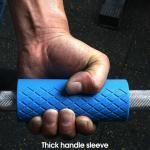 Muscle Growth Easily Attachable to Any Barbell, Dumbbell Grips Pack of 1