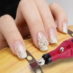 Electric Nail File Drill Kit Polishing Grinder Engraving Pen Manicure Pedicure Machine Tool (Pack of 1)
