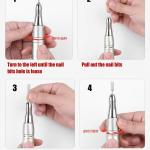 Nail Drill machine electric portable nail drill 101 35000RPM 1 Pcs
