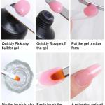 Poly Gel Nails, Poly Gel Brush Pen Block Buffer(1 Piece).