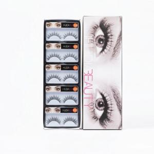 3D Eyelashes Fibber Synthetic, Natural & soft 100% Handmade 3D Eyelashes (pack of 5)