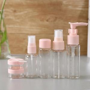 Plastic Portable Travel Size Empty Bottles for Makeup Cosmetic  (Pack of 1).