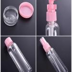 Plastic Portable Travel Size Empty Bottles for Makeup Cosmetic  (Pack of 1).