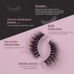 IMAGIC Professional Handmade 3D Eyelashes 10 Pair