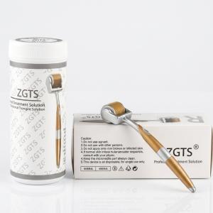 Golden Derma Roller with 192 Titanium Alloy Needles (0.5mm, Gold)
