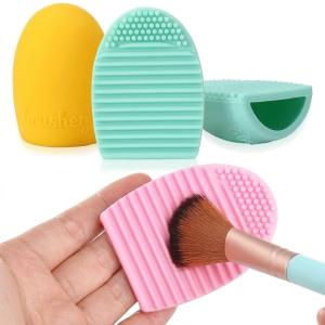 Silicon Makeup Brush Cleaner Set  (2 Piece).