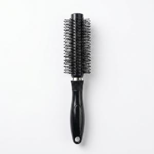 Hair Brush Comb Round Comb Twill with Wood Handle 1 Pcs