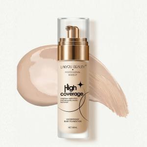 HIGH COVERAGE LONG LASTING MATTE FINISH WATERPROOF BASE FOUNDATION 1 Pcs