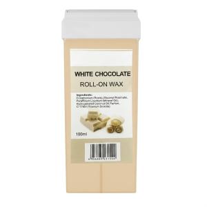 Wax White Chocolate Liposoluble Soft Wax Refill Roll-on Cartridge 1 Pcs