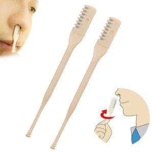 2 Pcs Nose Hair Remover Cutter, 2-in-1 Nasal Hair Cutter