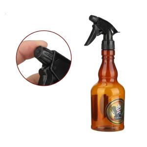 Spray Bottle Hair Sprayer Barber Bottle Accessory(Brown) 1 Pcs
