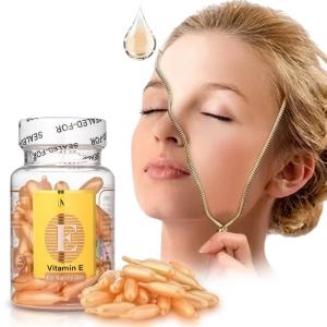 Facial Capsules for Glowing Skin Aloe Vera And Vitamin E  (60 g) 1 Pcs