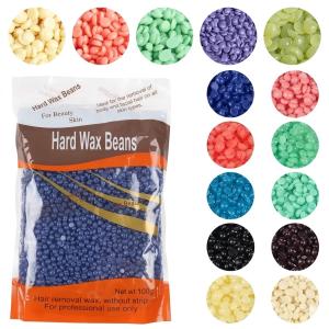 Wax Beans – Smooth & Efficient Hair Removal, Easy to Apply & Remove, Suitable for All Body Areas – Red, Purple, Black, Blue (Pack of 1).