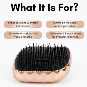 Detangling Hair Comb Brush, Detangler Hair Brush for Women Men & Kids Use in Wet and Dry Hair (Pack of 1).