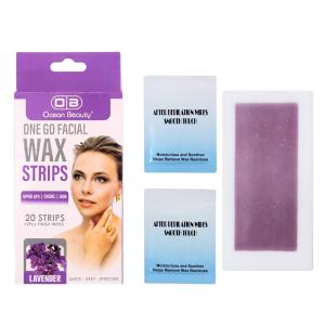 20 Pcs Wax Strips for Facial Hair Removal