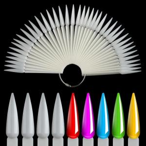 Nail Art Display Tips Stiletto Practice Palette 1 Pcs