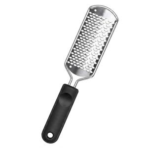 Stainless Steel Rasp Callus Filler Blade Foot Care Foot Scraper (Pack of 1, Black)