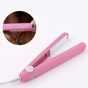 Mini Electronic Hair Crimper and Curler - Ceramic Design Styling Tool(Multicolor) Pack o f 1.