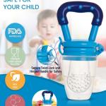 Baby Fruit Feeder for 3 to 12 Months,(Multicolour) 1 Piece.