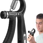Hand Gripper Forearm Exercise Equipment - Hand Gripper 5 to 60 kg with Counter | Adjustable Hand gripper.