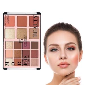 18 Colors matte eyeshadow palette (Pack Of 1).