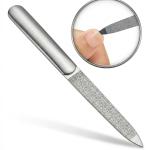 Pack 2 Stainless Silver Steel Nail Filers (5 Inches)  (Set of 2)