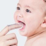 Silicone Baby finger Brush  (Pack of 1)