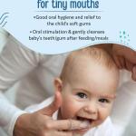 Silicone Baby finger Brush  (Pack of 1)