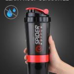 Professional Protein Shaker Bottle 500ml ( 1 Piece) Red