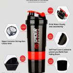Professional Protein Shaker Bottle 500ml ( 1 Piece) Red