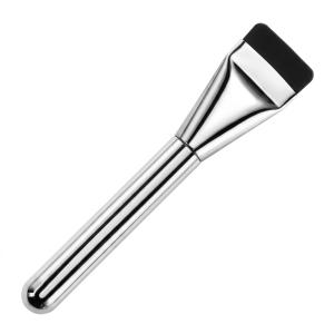 Premium Flat Foundation Makeup Liquid Brush(Silver)Pack of 1.