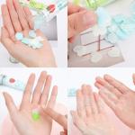 flower soap Paper Soap Strips for Travel (Pack of 2)