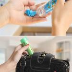 flower soap Paper Soap Strips for Travel (Pack of 2)