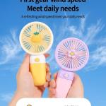 Mini Electric fan (pack of 1)Muticolour