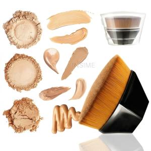 Foundation Brush, Flawless Makeup Brush with Storage Case 1 Pcs