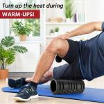 Foam Roller for Back Pain, High Density Foam Roller for Workout in the Gym, Back Roller(Pack of 1).black