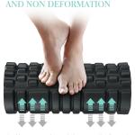 Foam Roller for Back Pain, High Density Foam Roller for Workout in the Gym, Back Roller(Pack of 1).black