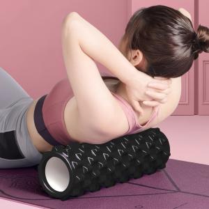 Foam Roller for Back Pain, High Density Foam Roller for Workout in the Gym, Back Roller(Pack of 1).black